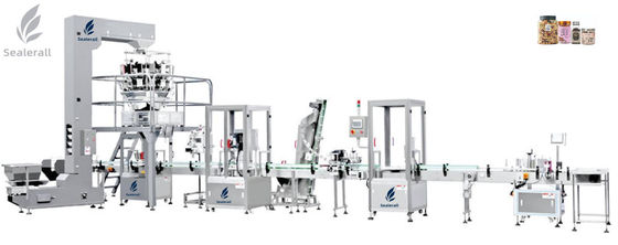 شراء آلة ملء الحبيبات من الفولاذ المقاوم للصدأ أوتوماتيكية مع نظام تحكم PLC online manufacture