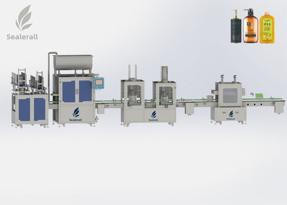 شراء خط ملء السائل التلقائي المقاوم للتآكل دقة عالية online manufacture